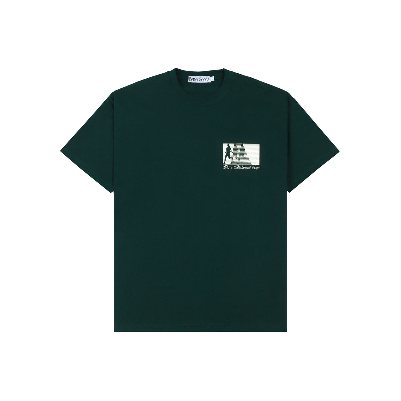 Balanced Life Tee Green