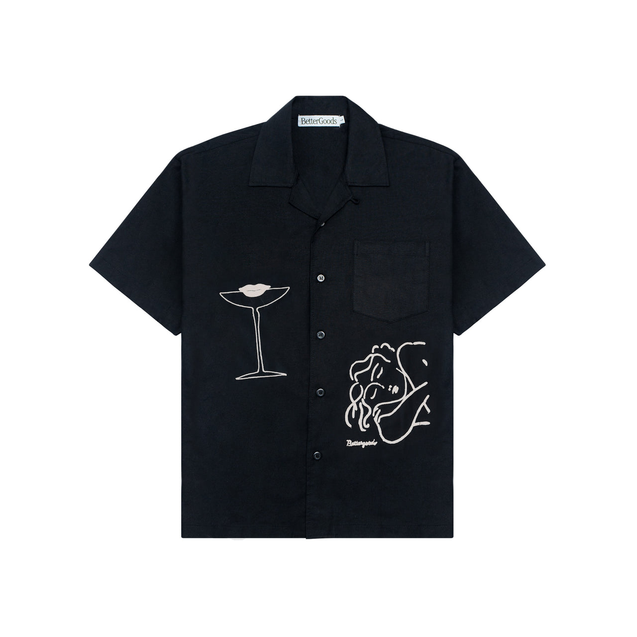 Cocktail Shirt Black
