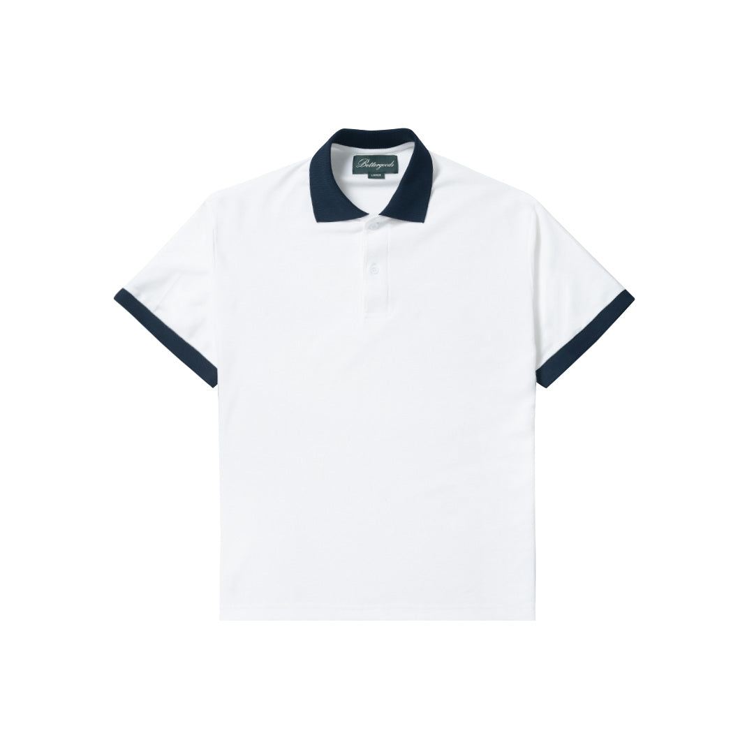 Basic Sphere Polo White