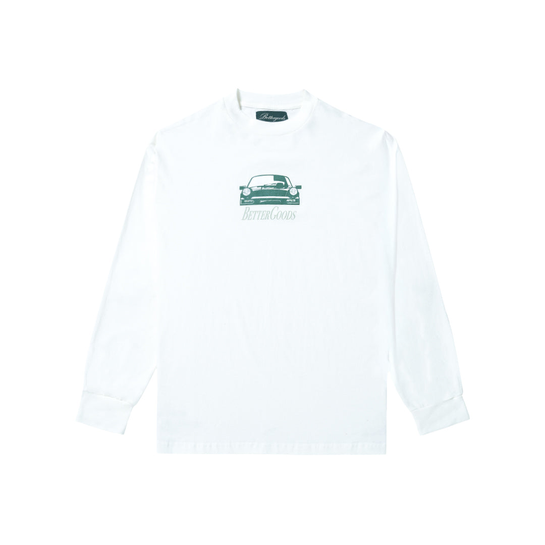 Speed Tee LS White