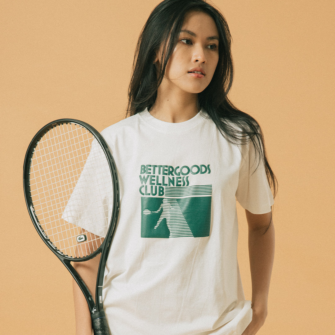 Tennis Tee White