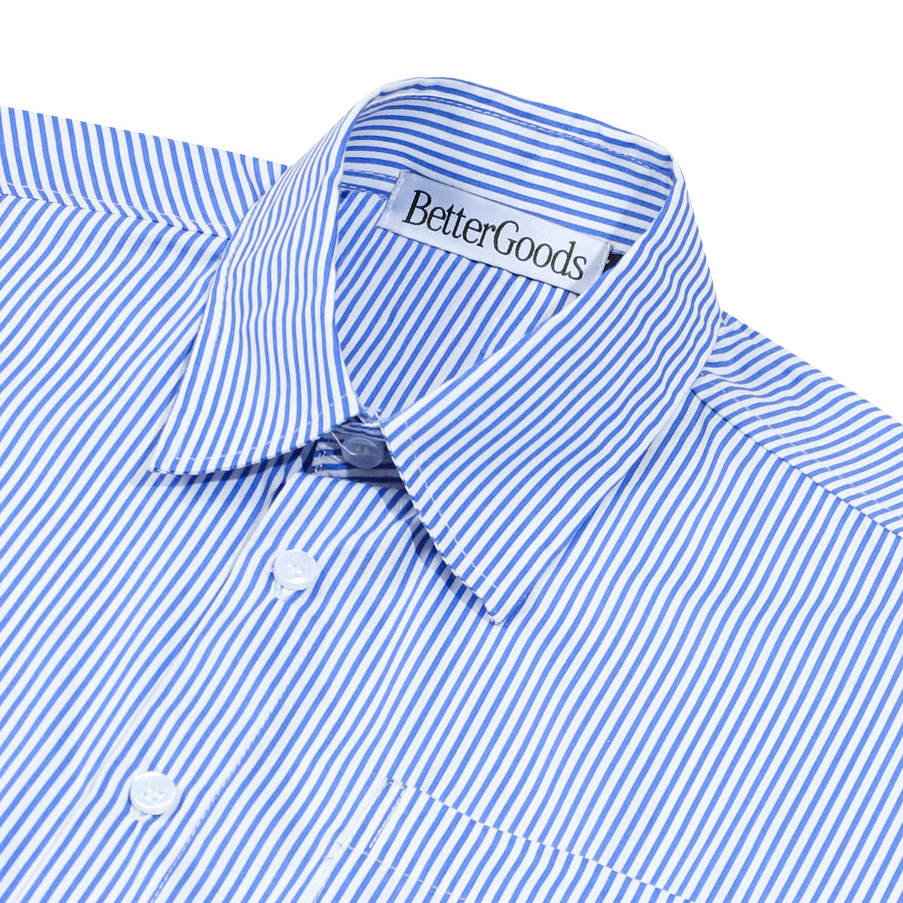 Better Goods - Lay Oxford Short Sleeve Shirt Blue