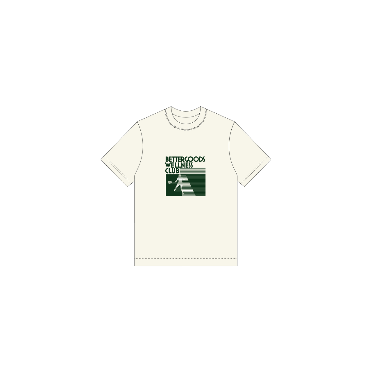 Tennis Tee White