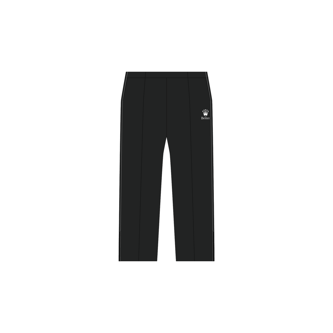 Crown Trackpants Black