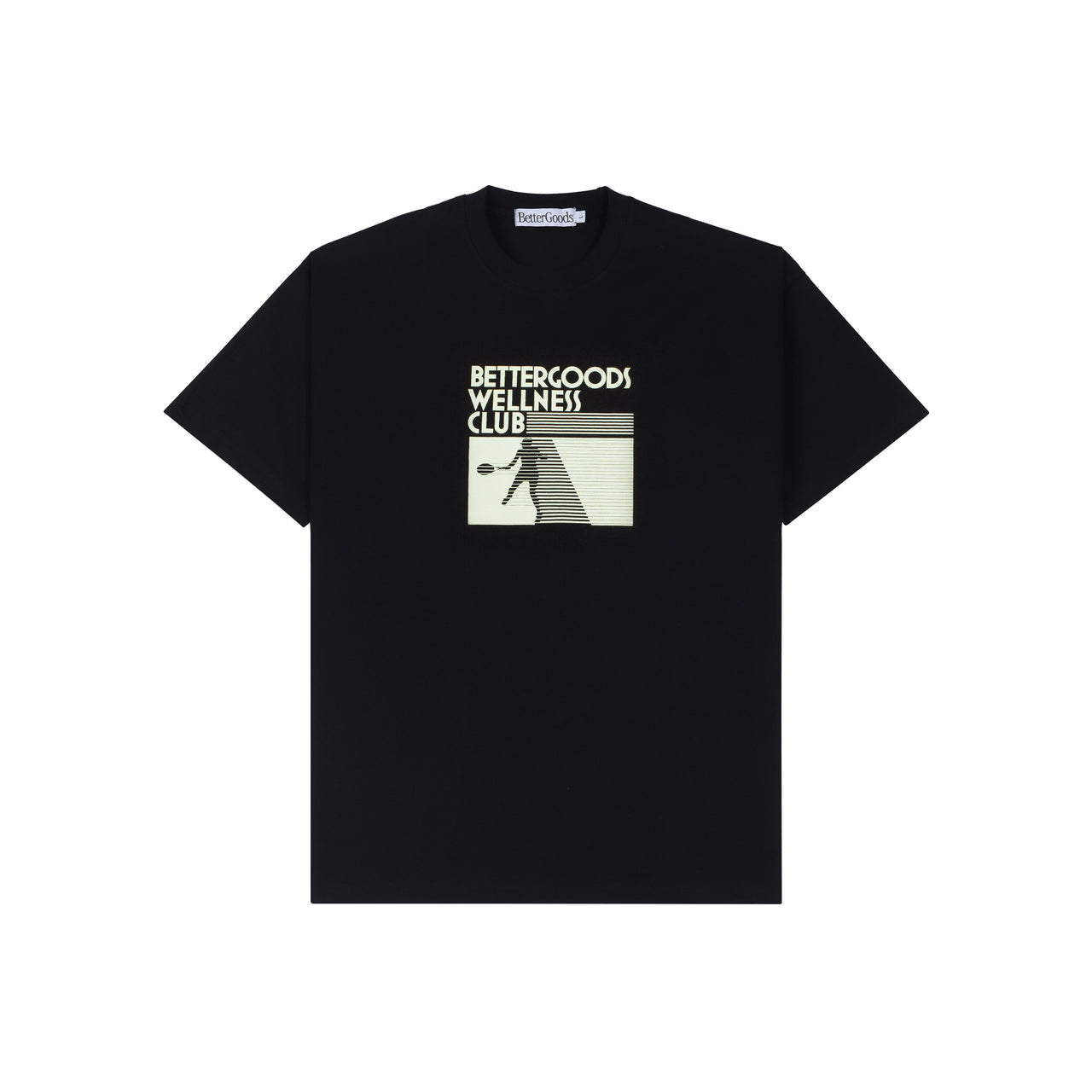 Tennis Tee Black