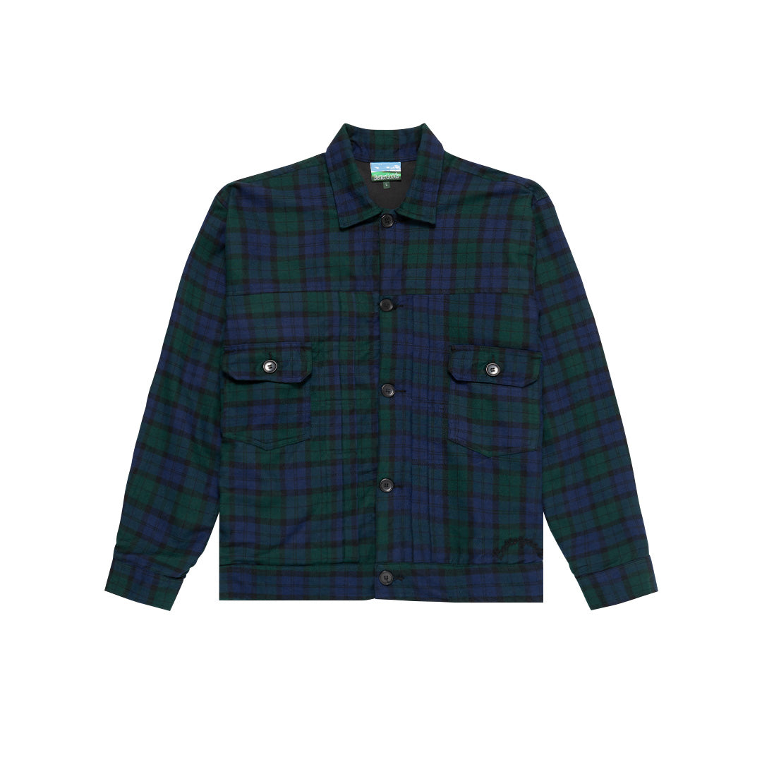 Type 1 Jacket Plaid Green