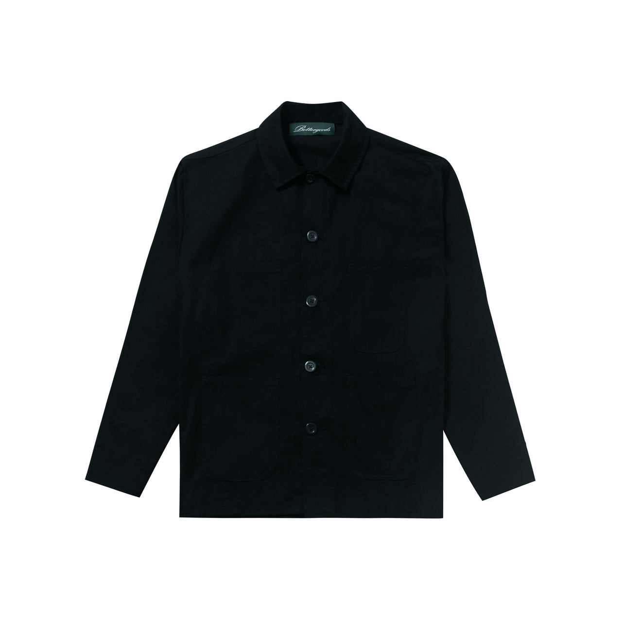 Work Shirt Cotton Twill Black